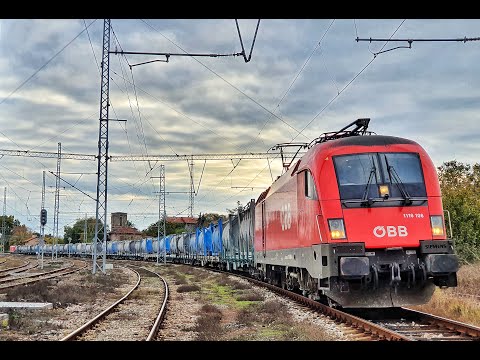🆕 [4K] 🚆 Cab Ride 🛤️ Freight Line 83 ➡️ Simeonovgrad - Nova Zagora ⚡️ Siemens Taurus