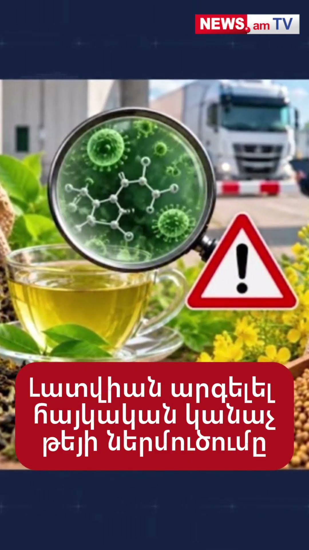 Լատվիան արգելել է հայկական կանաչ թեյի ներմուծումը
