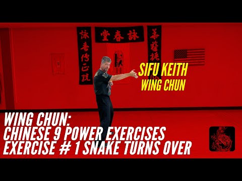 Wing Chun Power Development: Snake Turns Over Exercise