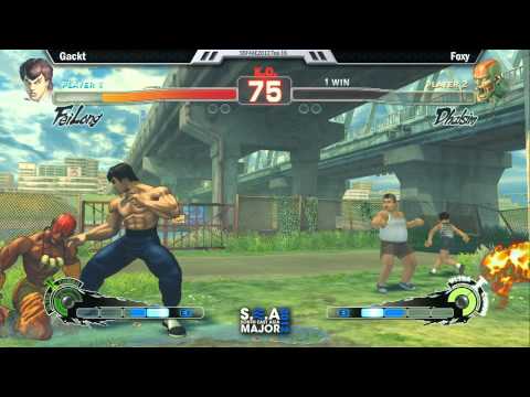 Madcatz | SSF4 2012 AE  Top 16 SEA Major - Gackt (Fei) vs Foxy (Dhalsim)