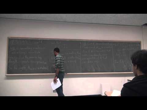 Math 346 Lecture 9 - More on properties of determinants and Invertible matrices