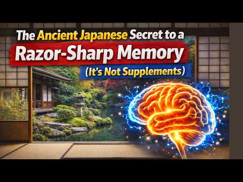 Japan’s Ancient Secret to Better Cognitive Memory🧠🇯🇵  (Proven Method)
