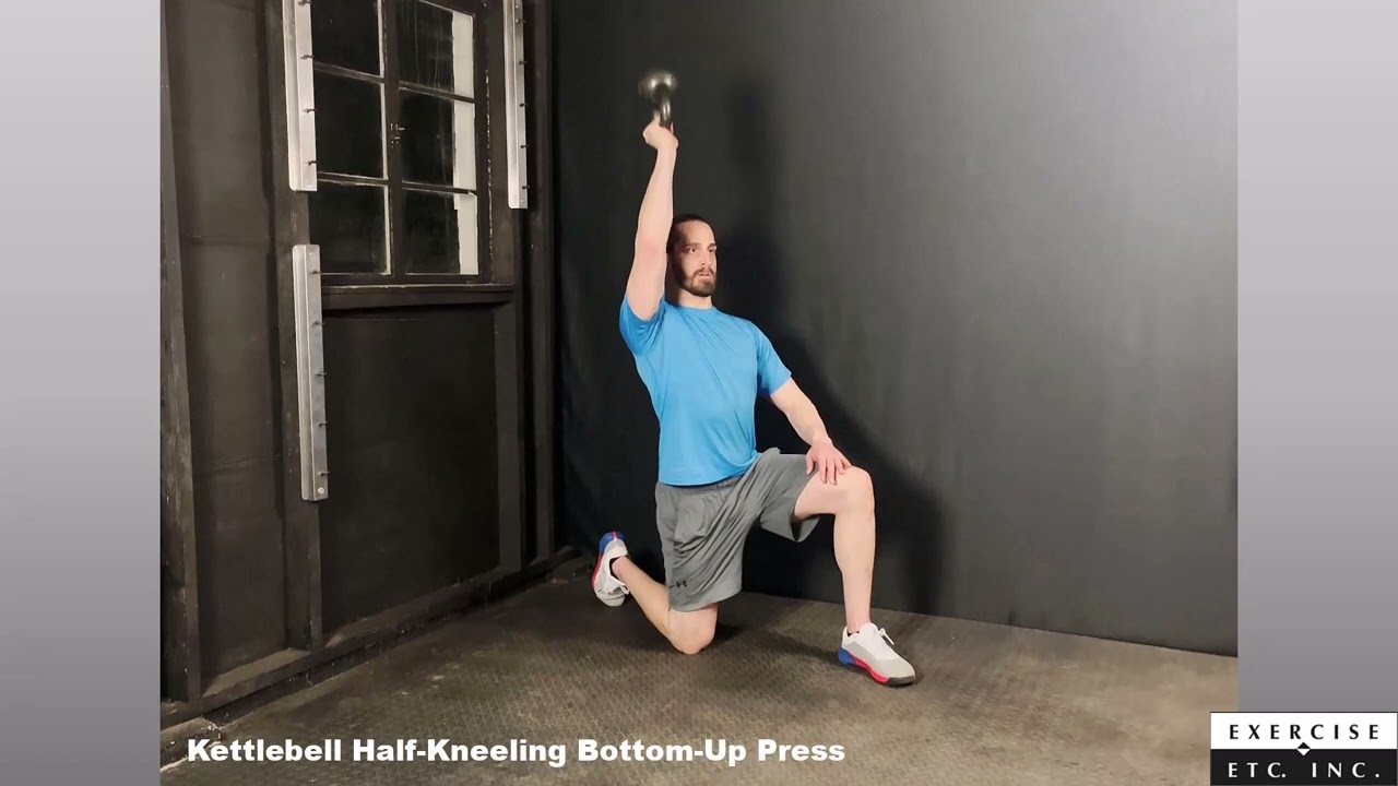 Half Kneeling Bottom-up Press