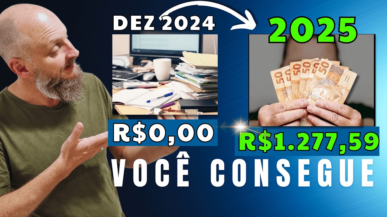 GUARDE MUITO DINHEIRO EM 2025 com esse MÉTODO DE ORGANIZAR AS FINANÇAS
