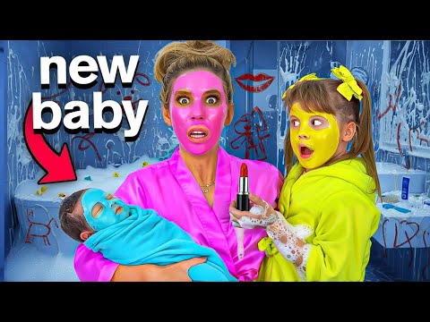 Вечерний ритуал с новорожденным перед школой