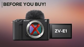 Sony ZV-E1 I  Professional Sensor but NOT CAMERA