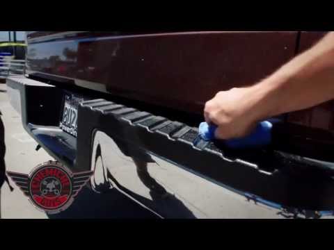Vintage Natural Shine Dressing - Chemical Guys Ford F150 Plastic Rubber Vinyl Bumper