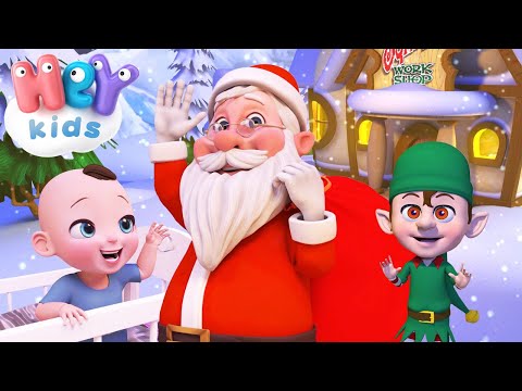 Papá Noel cancion infantil 🎅 Canciones de Santa Claus para niños 🎄 HeyKids