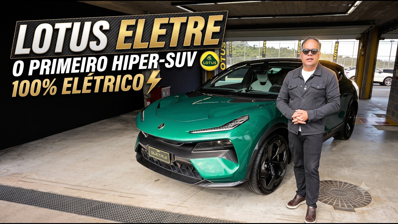 O Lotus Eletre: Primeiro hiper-SUV 100% elétrico