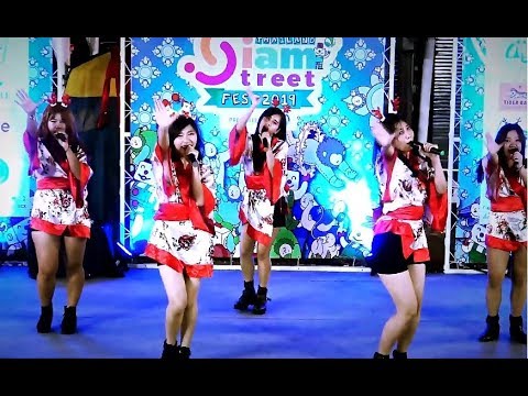 "DPG48" cover "Aitakatta+Tsugi no Season+Oogoe Diamond" (AKB48) @ Siam Street 2019