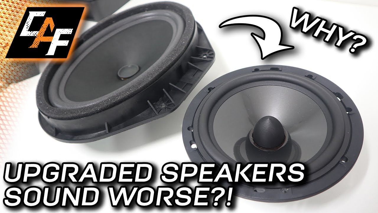 4 Reasons ONLY Upgrading Speakers might not sound good!