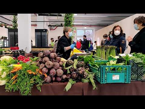 Com'è il mercato coperto di via Giordano