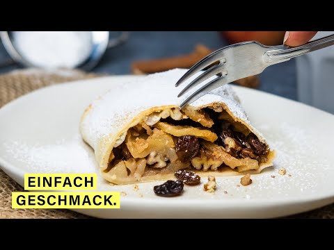Omas himmlischer Apfelstrudel 👵🏼 | einfachgeschmack