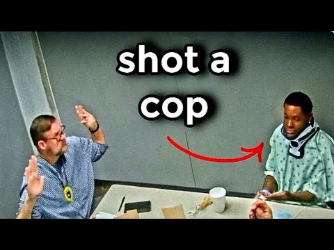 🔵 7 IQ Criminal Realizes He Can't Just Rob A Bank And Shoot At Cops