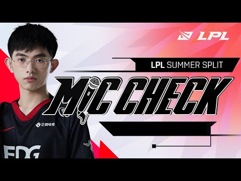 "You snipped through all of them!" | Mic Check - Summer Split Week 1 (EDG vs IG)