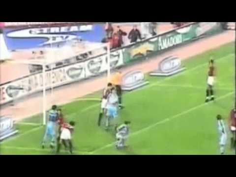 Serie A 2000-2001, day 28 Roma - Lazio 2-2 (Batistuta, Delvecchio, Nedved, Castroman)
