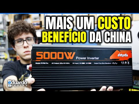 NOVO Inversor Mensela 5000W, Será que é melhor?