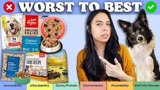 Ranking Your Dog&#39;s FOOD! 🤔 Nutritionist&#39;s Dog Food Guide