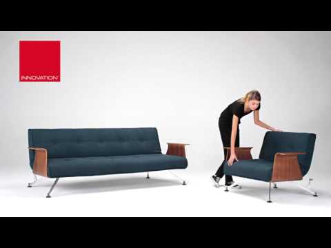 CLUBBER Schlafsofa mit Armlehnen von Innovation