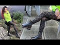 Diamond Black Tights Review Nylons Stockings Pantyhose Hosiery Legs Fashion Girl Model