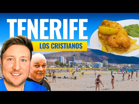 Is Los Cristianos the BEST part of TENERIFE? Plus some FAMOUS fish & Chips