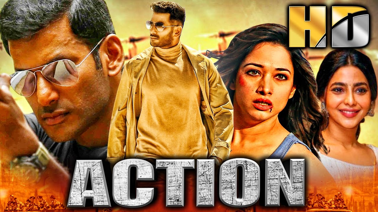 Action (HD) - Vishal Blockbuster Action Hindi Dubbed Movie l Tamannaah Bhatia, Aishwarya Lekshmi