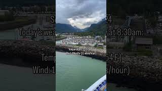 Today Discovery Princess is an Skagway, Alaska 📍 #discoveryprincess #cruiseline #princesscruise