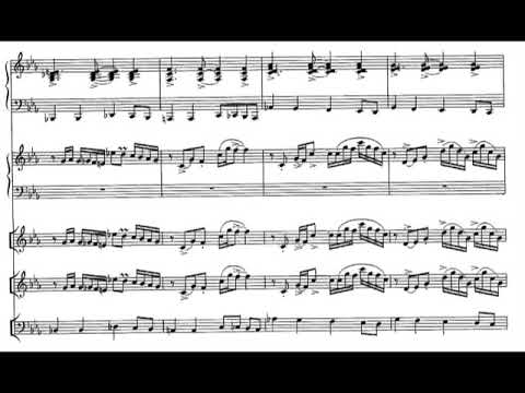 Astor Piazzolla - Fugata for Bandoneon, Violin, Guitar, Bass and Piano (1969) [Score-Video]