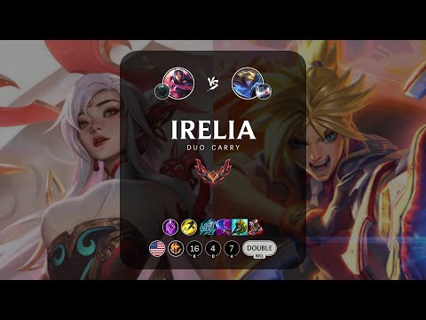 Irelia ADC vs Ezreal - NA Grandmaster Patch 13.18