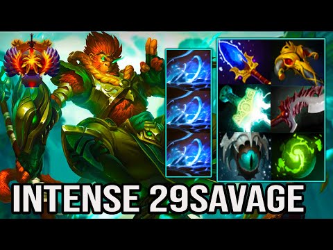 [ Monkey King ] INTENSE 29SAVAGE - ULTRA INSANE ULTIMATE - HIGH RANKED - DOTA 2 GAMEPLAY