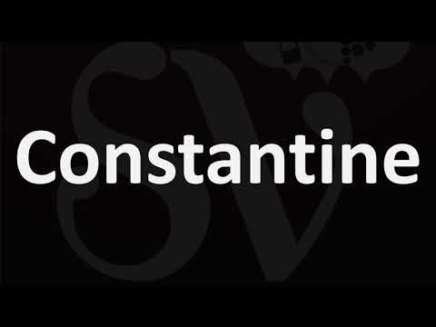 How to Pronounce Constantine? (CORRECTLY)