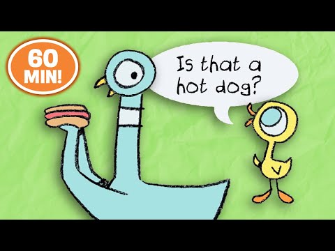 The Pigeon Finds A Hot Dog  🌭 🐦  + More Mo Willems Workshop Bedtime Stories for Kids
