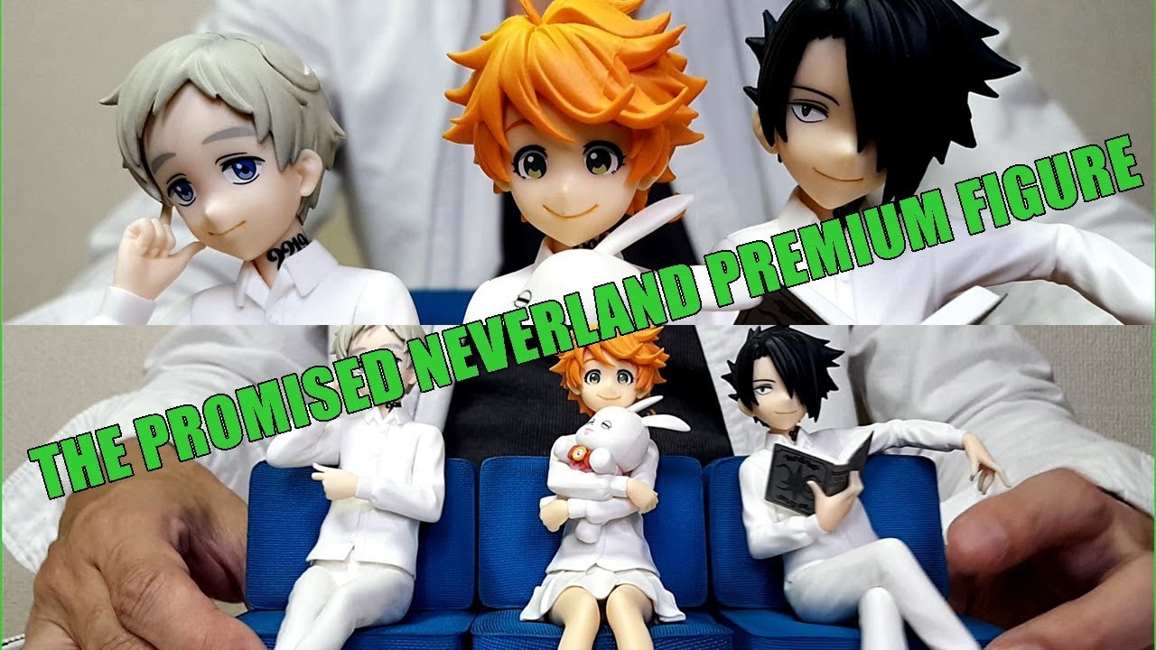 EMMA NORMAN RAY Premium Figure The Promised Neverland SEGA Unboxing
