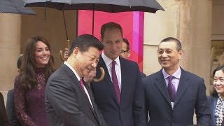Download lagu Prince William asks China's President if he wants to test drive an Aston Martin? mp3