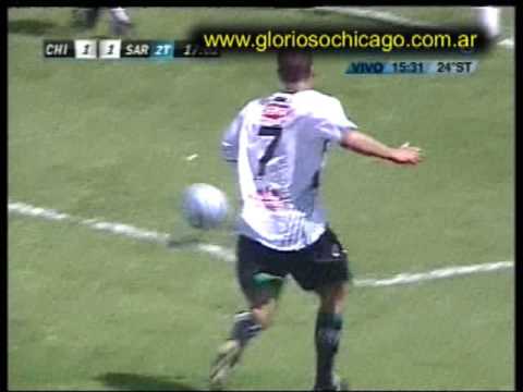 Gol de Scifo vs Sarmiento 2-1 fecha 15 1ºB 08'