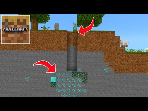 Minecraft Trial - How To Find 64 DIAMONDS (Secret Cave, Coordinates)