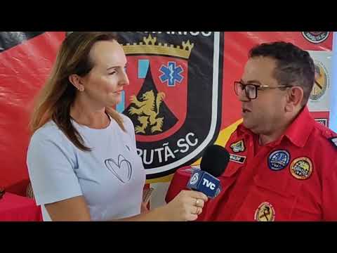 Formatura dos novos bombeiros voluntários de Arabutã teve homenagens e muita emoção