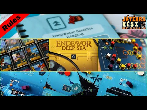 Endeavor Deep sea - Játékbemutató - Játékra kész / Play Right Away