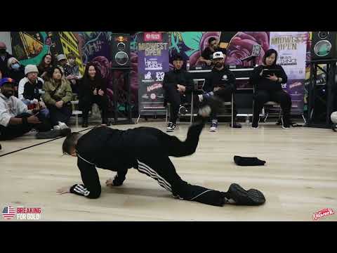 Nolan Vs Wilson - Youth Top 8 - Midwest Open 2023 -  Breaking For Gold USA