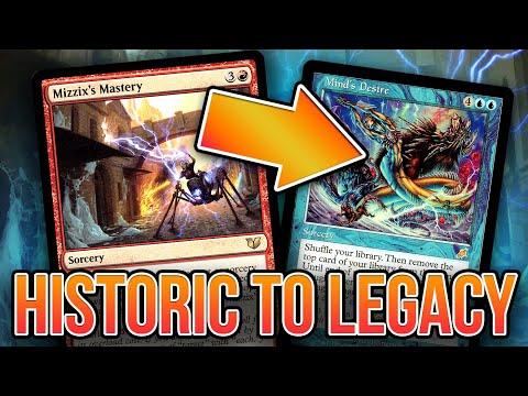 OVERLOAD THIS! Mind's Desire + Mizzix's Mastery — Historic Combo in Legacy MTG Magic: The Gathering