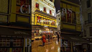 Brussels at Christmas is simply magical! 🎄✨️🇧🇪 #travel #christmas #belgium #shorts