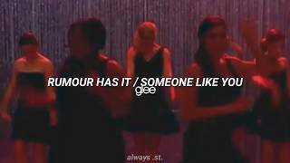 Rumour Has It/Someone Like You - Glee [sub. Español]