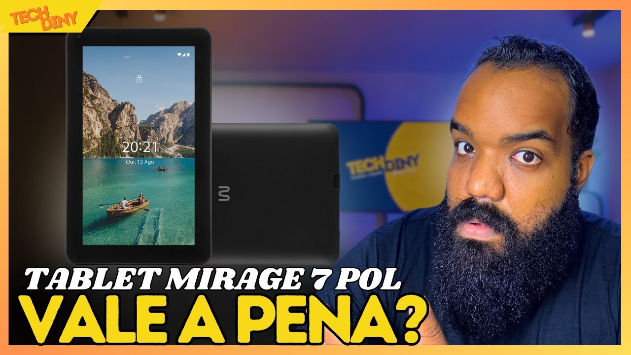 Miniatura da avaliação em vídeo de Tablet Mirage 2022TK 7 Polegadas 64GB 4GB RAM
