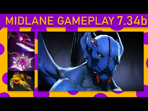 🌟25+ Kills! Night Stalker Mid Gameplay - Dota 2 Top MMR