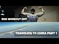 Bodybuilding Back Workout SICK EDIT | Traveling to CHINA part 1