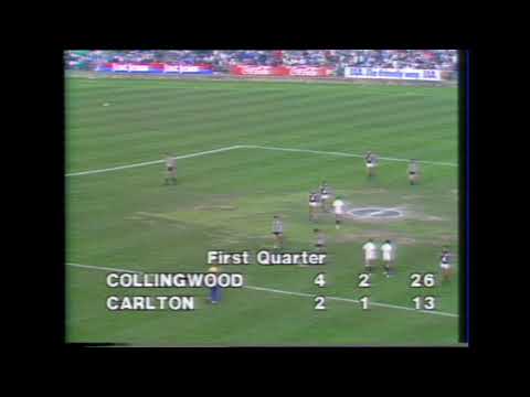 1985 Round 11 - Raw Footage - Quarter Time - Sandy Roberts teases Bob Skilton