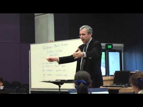 Mark Fonder in Rehearsal, part 1