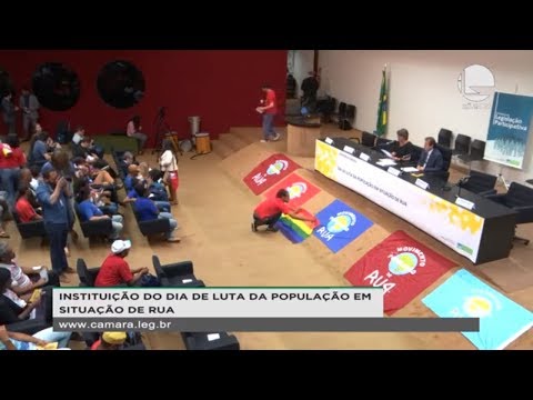 Legislação Participativa - Dia de Luta da População em Situação de Rua - 22/08/19