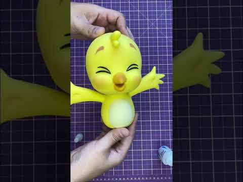 Pintinho Amarelinho de Biscuit