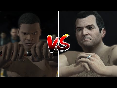Michael De Santa VS Franklin Clinton  - The Time's Come - GTA 5